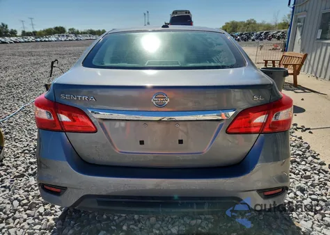 2016 Nissan Sentra S из США, поврежденный, VIN 3N1AB7AP8GY250642